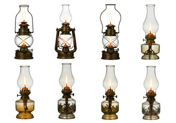 Antique Oil Lamps: Vintage Kerosene Lamps Collection for Home Decor