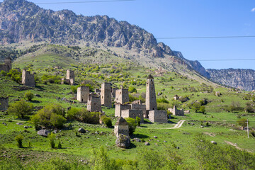 Egikal complex of battle towers in Ingushetia