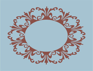flourish border, outline design, intricate design frame, oval design frame, color frame, wrap frame, wrapping, text wrapping, text frame, frame, floral framing, floral border, spring frame, summer	