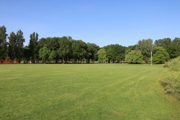 Parc de la Filhole, parc public et parc de loisirs, ville de Marmande, département du Lot et Garonne, France