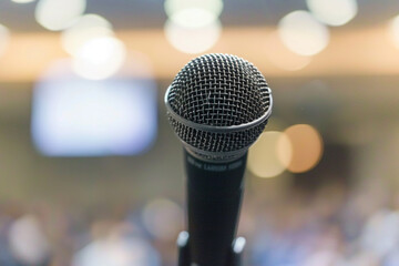 Microphone Close-Up