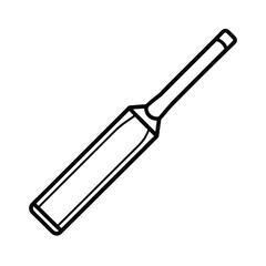 cricket bat vector