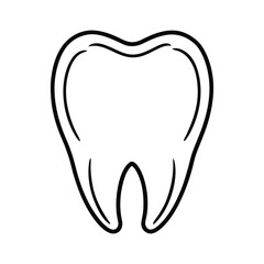 vector tooth icon