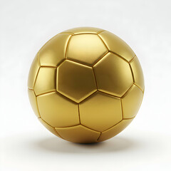 Golden Soccer Ball Championship Trophy Winning Goal Football Success