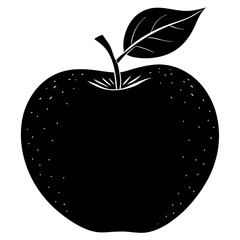 vector illustration of an apple