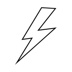 lightning bolt vector