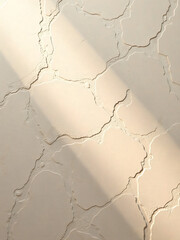 warm soft focus captures intricate network fine pores weathered light beige stone texture background gently illuminated