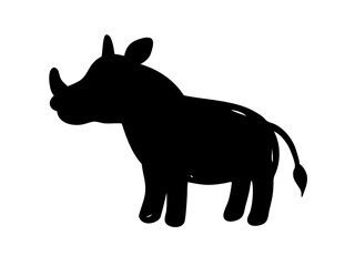 Elegant Messy Scribble Style Safari Animals Energetic Sk Icon