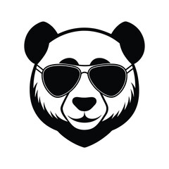 panda with sunglasses