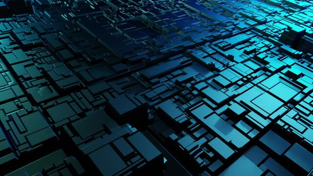 Abstract Technology Background
