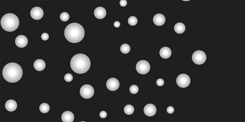 Silver Confetti Particles on a Deep Black Background – A Luxurious and Elegant Vector Design for Premium Celebrations. perfect for celebration cards or festive events. Ideal for invitations design