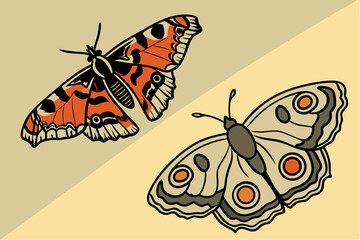 Shadow Wings – Butterfly & Moth Silhouette Set