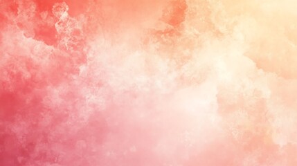 Fototapeta premium Soft, pastel-toned cloudscape with blended colors.