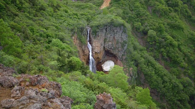蔵王連峰 駒草平 Zao mountain range Komakusa-daira