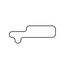 creative figures in black line
