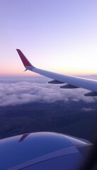 Obraz premium wing of airplane