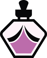 bottle of perfume silhouette icon