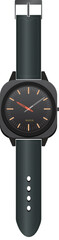 Realistic Black color Wrist Watch