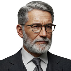 portrait of senior businessman