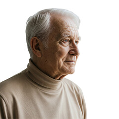 portrait of a senior man