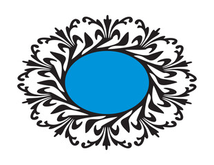 flourish border, outline design, intricate design frame, oval design frame, color frame, wrap frame, wrapping, text wrapping, text frame, frame, floral framing, floral border, spring frame, summer	