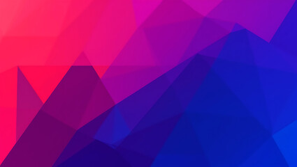 Obraz premium Blue violet purple pink geometry background texture and abstract backgrounds. Geometric shape pattern. Color gradient. Line triangle corner mosaic. Bright neon vibrant