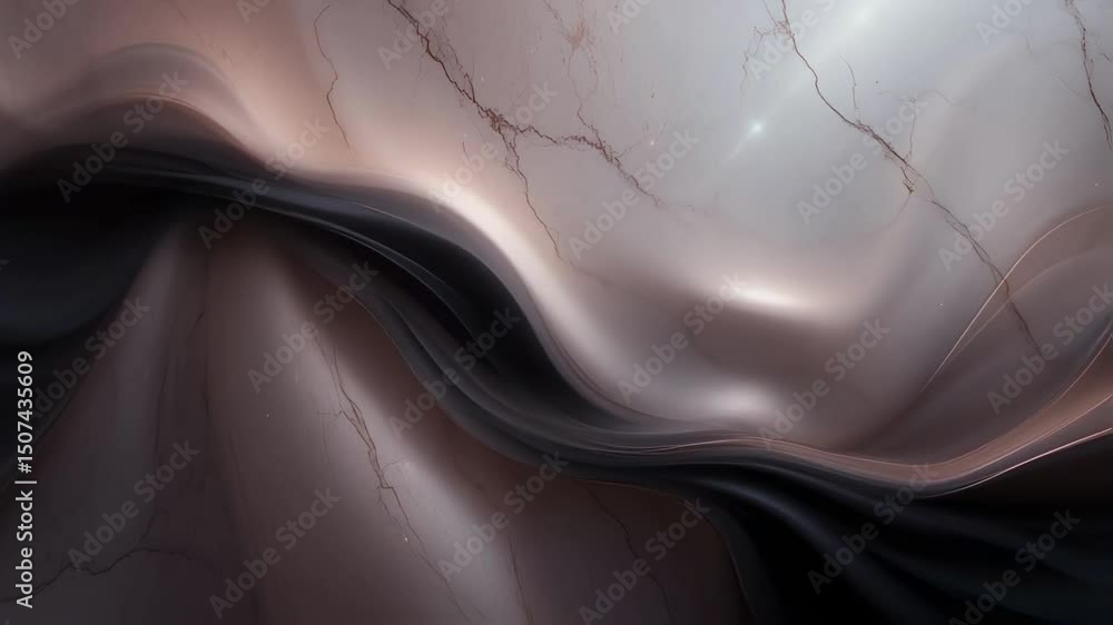 Poster abstract marble and fluid wave motion: a dynamic visual experience