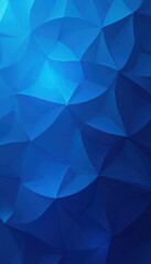 Obraz premium A stunning blue abstract background featuring geometric shapes and a smooth gradient, perfect for modern design projects or digital wallpapers.