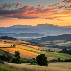 Obraz premium A rustic wooden bowl filled with nutritious walnuts in their hard shells, set against a white background