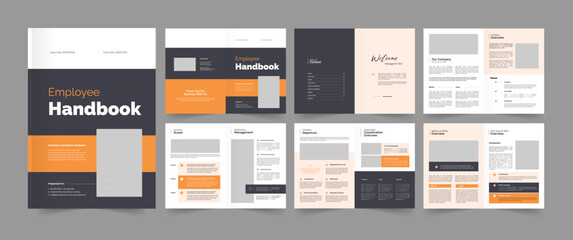 Employee Handbook Template Hr  Employee Handbook Design