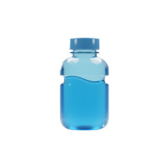 Naklejka premium Small sealed vial.