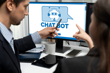 Chatbot software application for brisk online business that automatically reply to customer...