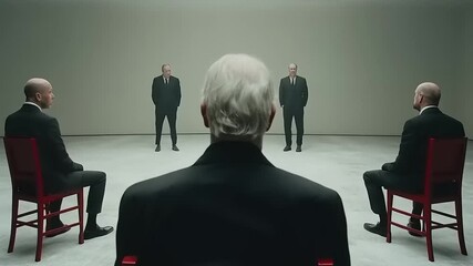 Formal Audience: A Study in Power Dynamics and Solemn Boardroom Proceedings