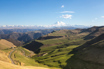 View of Mount Elbrus
