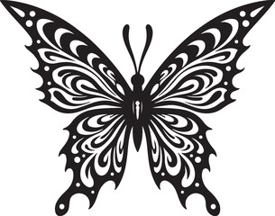 Mystical Butterfly  Tattoo's  design vector  