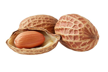 Peanuts In Shell  isolated on a transparent background