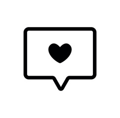 message love blob communication icon office marketing element