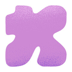 Abstract purple amorf form vector.Isolated square emblem design element.Hand drawn bold illustration for prints,flyers,banners,wedding,invitations,branding design,clipart.