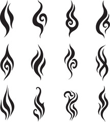 Tattoos And  Foral Elements  vector design bundle 