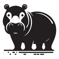 Fototapeta premium vector illustration of a bear