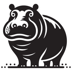 rhino vector illustration