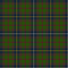 Red, Green, Blue, Yellow, White, Brown Tartan Weave Pattern - Tile