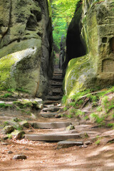 Ritterschlucht in Oybin
