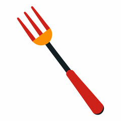 kitchen utensils isolated on white background