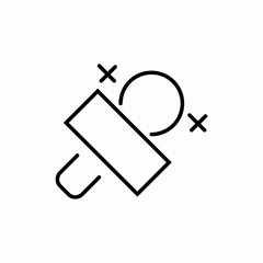 Satellite dish antenna icon vector sign