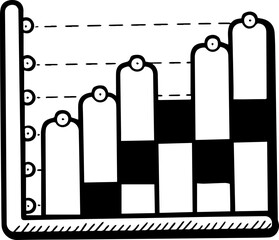 SVG vector of a business chart showing Time To Market.Flowchart illustrating process with simple shapes and arrows
