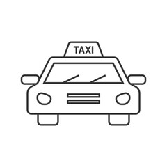 Taxi icon. Transportation modern, simple, vector, icon for website design, mobile app, ui. Vector Illustration