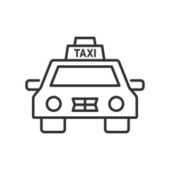 Cab icon. Transportation modern, simple, vector, icon for website design, mobile app, ui. Vector Illustration