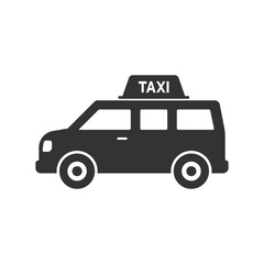 Taxi icon. Public transportation symbol modern, simple, vector, icon for website design, mobile app, ui. Vector Illustration