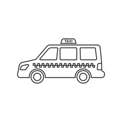 Taxi icon. Transportation modern, simple, vector, icon for website design, mobile app, ui. Vector Illustration